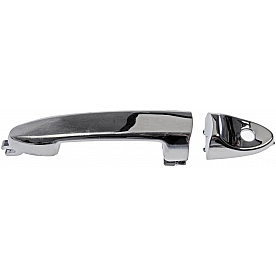 Help! By Dorman Exterior Door Handle - Plastic Silver Single - 91097