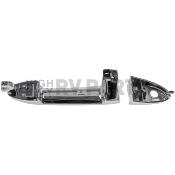 Help! By Dorman Exterior Door Handle - Plastic Silver Single - 91097-1