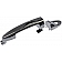 Help! By Dorman Exterior Door Handle - Plastic Silver Single - 91097