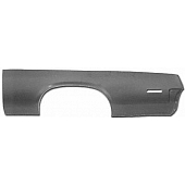 Goodmark Industries Quarter Panel - Driver Side Black Steel - CX60075L