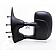 K-Source Exterior Towing Mirror Manual OEM Single - 61202F