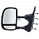K-Source Exterior Towing Mirror Manual OEM Single - 61202F