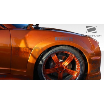 Extreme Dimensions Fender - Fiberglass Black Primered Set Of 2 - 105817-4
