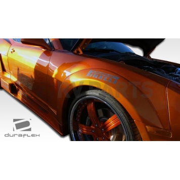 Extreme Dimensions Fender - Fiberglass Black Primered Set Of 2 - 105817-8