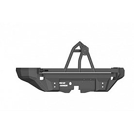 Road Armor Bumper Dakar 1-Piece Design Steel Black - 12008B