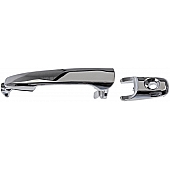 Help! By Dorman Exterior Door Handle - Plastic Silver Single - 91116