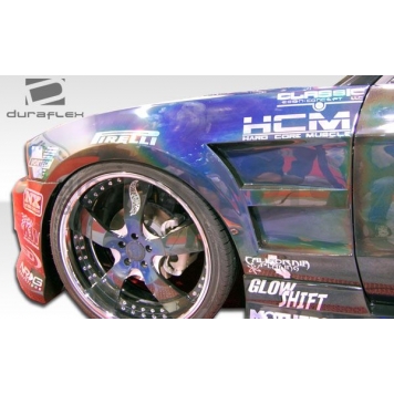 Extreme Dimensions Fender - Fiberglass Black Primered Set Of 2 - 105860