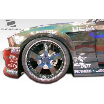 Extreme Dimensions Fender - Fiberglass Black Primered Set Of 2 - 105860-1