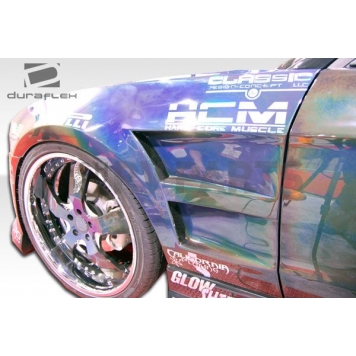 Extreme Dimensions Fender - Fiberglass Black Primered Set Of 2 - 105860-4