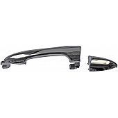 Help! By Dorman Exterior Door Handle - Plastic Silver Single - 91117
