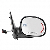 K-Source Exterior Towing Mirror Electric OEM Single - 61205F
