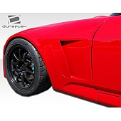 Extreme Dimensions Fender - Fiberglass Black Primered Set Of 2 - 105921
