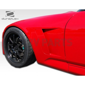 Extreme Dimensions Fender - Fiberglass Black Primered Set Of 2 - 105921