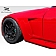 Extreme Dimensions Fender - Fiberglass Black Primered Set Of 2 - 105921
