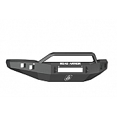 Road Armor Bumper Stealth Pre-Runner 1-Piece Design Steel Black - 214R4BNW