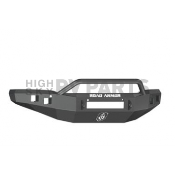 Road Armor Bumper Stealth Pre-Runner 1-Piece Design Steel Black - 214R4BNW