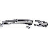 Help! By Dorman Exterior Door Handle - Plastic Silver Single - 91119