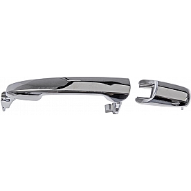 Help! By Dorman Exterior Door Handle - Plastic Silver Single - 91119