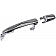 Help! By Dorman Exterior Door Handle - Plastic Silver Single - 91119