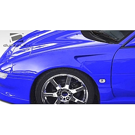 Extreme Dimensions Fender - Fiberglass Black Primered Set Of 2 - 106037