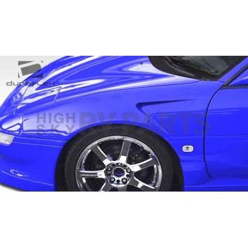 Extreme Dimensions Fender - Fiberglass Black Primered Set Of 2 - 106037