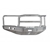 Road Armor Bumper Stealth Lonestar 1-Piece Design Steel Natural - 214R5Z
