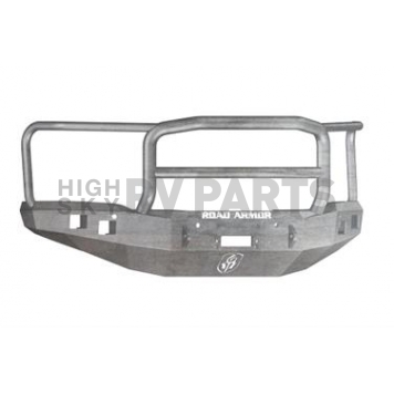 Road Armor Bumper Stealth Lonestar 1-Piece Design Steel Natural - 214R5Z