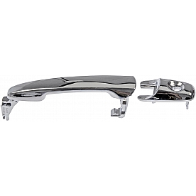 Help! By Dorman Exterior Door Handle - Plastic Silver Single - 91120
