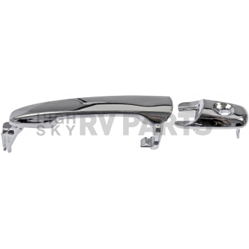 Help! By Dorman Exterior Door Handle - Plastic Silver Single - 91120
