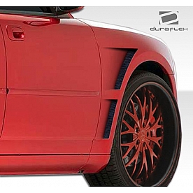 Extreme Dimensions Fender - Fiberglass Black Primered Set Of 2 - 106170