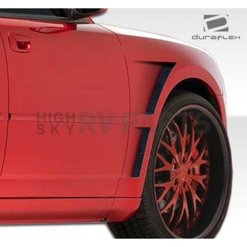 Extreme Dimensions Fender - Fiberglass Black Primered Set Of 2 - 106170