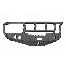 Road Armor Bumper Stealth Titan II 1-Piece Design Steel Black - 47002B
