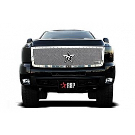 RBP (Rolling Big Power) Grille Insert - Silver Chrome Plated Steel  - 158113
