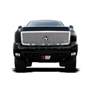RBP (Rolling Big Power) Grille Insert - Silver Chrome Plated Steel  - 158113