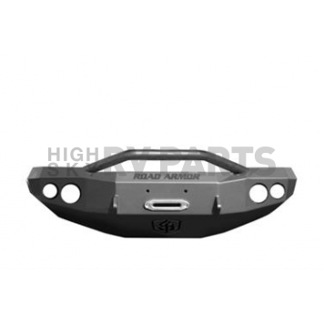 Road Armor Bumper Stealth Pre-Runner 1-Piece Design Steel Black - 23714B