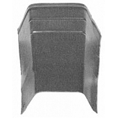 Goodmark Industries Transmission Tunnel - Steel Silver - CF505672