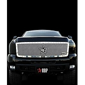 RBP (Rolling Big Power) Grille Insert - Silver Chrome Plated Steel  - 158115