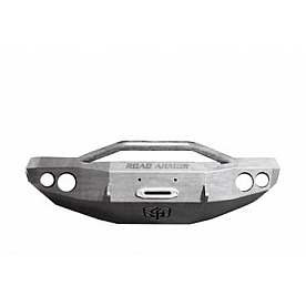 Road Armor Bumper Stealth Pre-Runner 1-Piece Design Steel Natural - 23714Z
