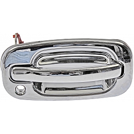 Help! By Dorman Exterior Door Handle - Plastic Silver Single - 91129