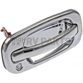 Help! By Dorman Exterior Door Handle - Plastic Silver Single - 91129-2