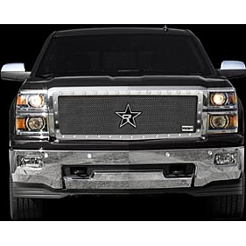 RBP (Rolling Big Power) Grille Insert - Silver Chrome Plated Steel  - 158117