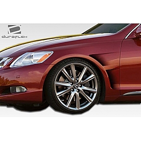 Extreme Dimensions Fender - Fiberglass Black Primered Set Of 2 - 106194