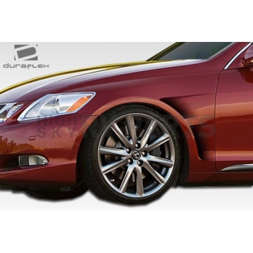 Extreme Dimensions Fender - Fiberglass Black Primered Set Of 2 - 106194