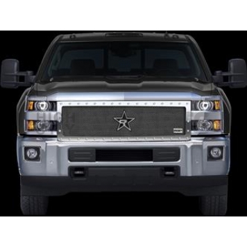 RBP (Rolling Big Power) Grille Insert - Silver Chrome Plated Steel  - 158119