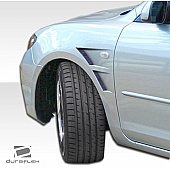 Extreme Dimensions Fender - Fiberglass Black Primered Set Of 2 - 106199