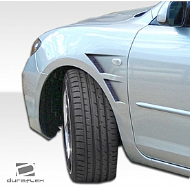 Extreme Dimensions Fender - Fiberglass Black Primered Set Of 2 - 106199