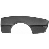 Goodmark Industries Quarter Panel - Driver Side Black Steel - CF60067L