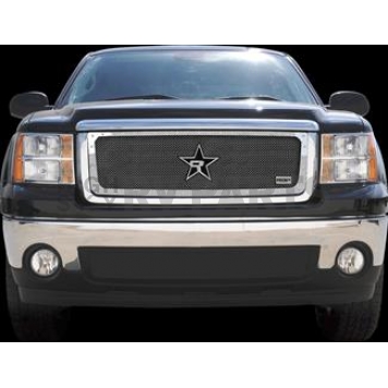 RBP (Rolling Big Power) Grille Insert - Silver Chrome Plated Steel  - 158205