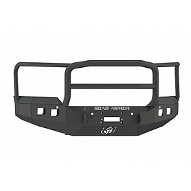 Road Armor Bumper Stealth Lonestar 1-Piece Design Steel Black - 215R5B