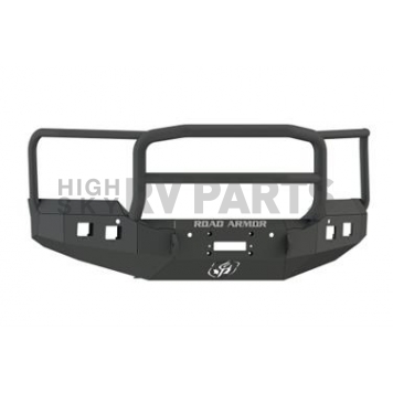 Road Armor Bumper Stealth Lonestar 1-Piece Design Steel Black - 215R5B